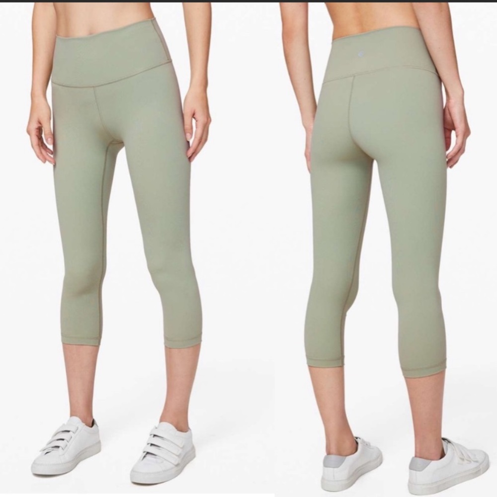 Lululemon Wunder Under Crop High Rise Full on 21”